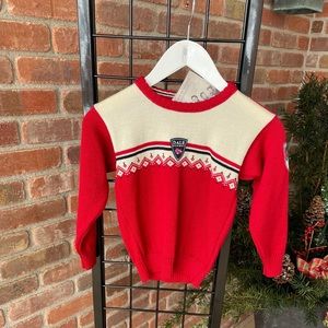 Dale of Norway kid’s sweater. Super cute!